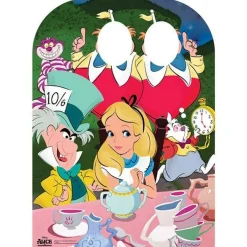 Alice In Wonderland Tea Party Stand In Photo Prop - 131Cm X 95Cm<Party Delights