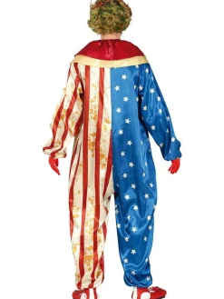 Men's Party Delights Men's<American Clown - Adult Costume