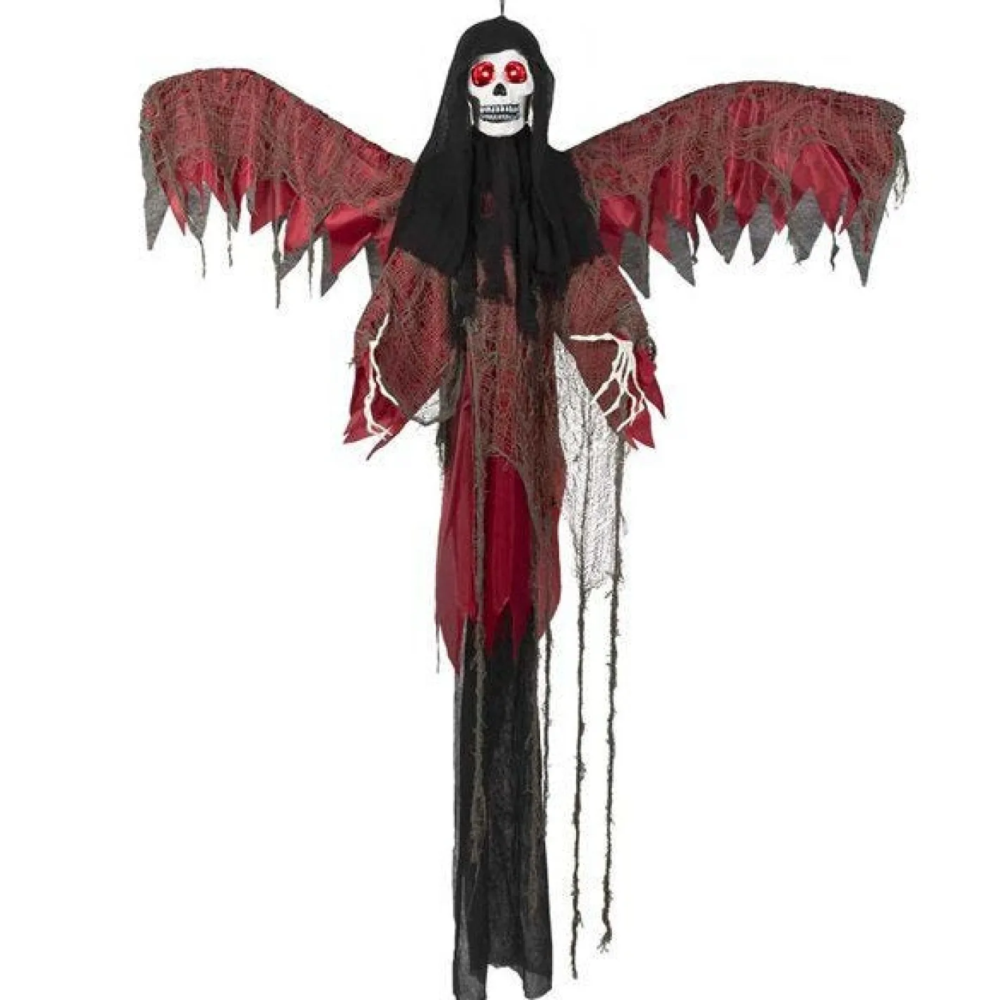 Party Delights Props<Animated Flying Red Reaper - 1.8M