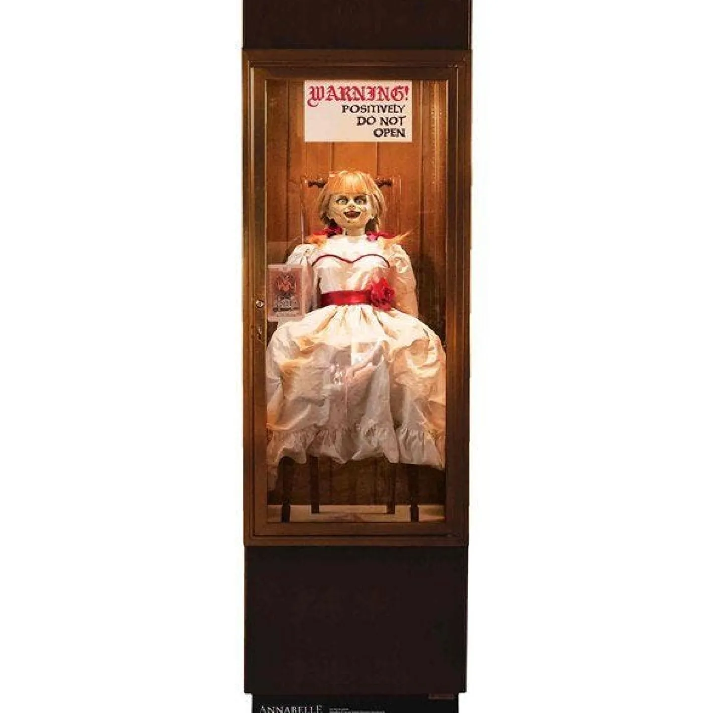 Party Delights Cut Outs & Scene Setters<Annabelle Possessed Doll Glass Case Cardboard Cutout - 177Cm X 56Cm
