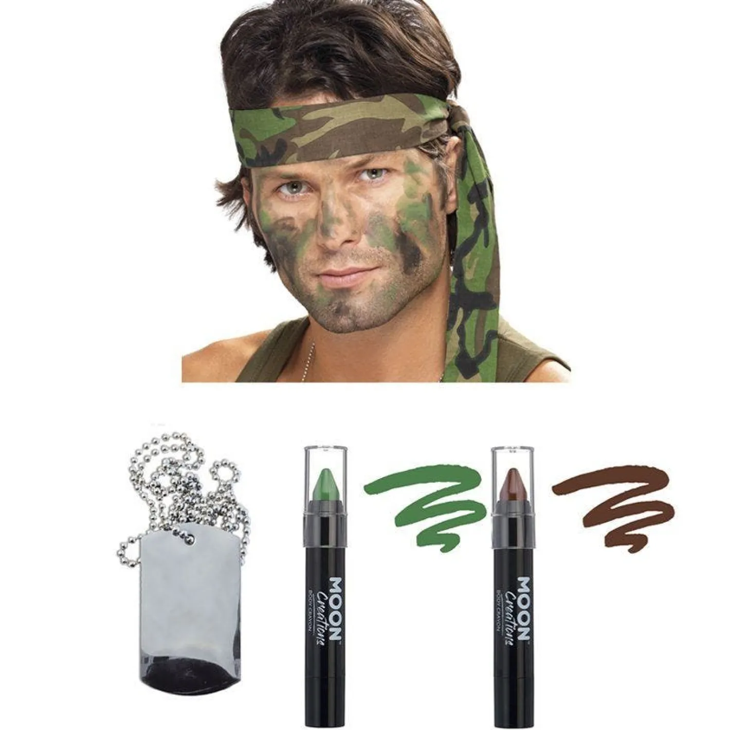 Army Camouflage Accessory Kit<Party Delights Best