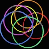 Assorted Colours Glow Necklaces - 56Cm (10Pk)<Party Delights Clearance