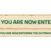 Australian Outback Paper Banners - 1M (3Pk)<Party Delights Best