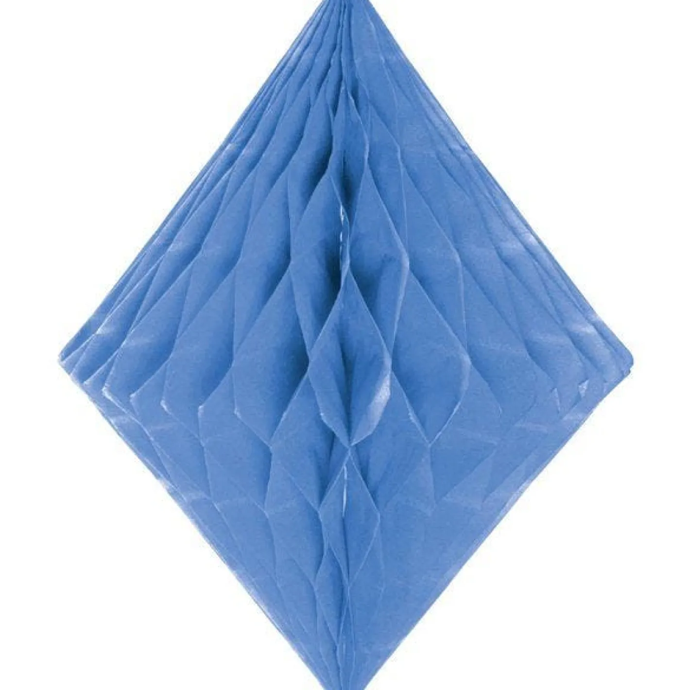Baby Blue Honeycomb Diamond Decoration - 30Cm<Party Delights New