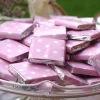 Baby Pink Polka Dot Chocolate Neapolitans - 20Pk<Party Delights