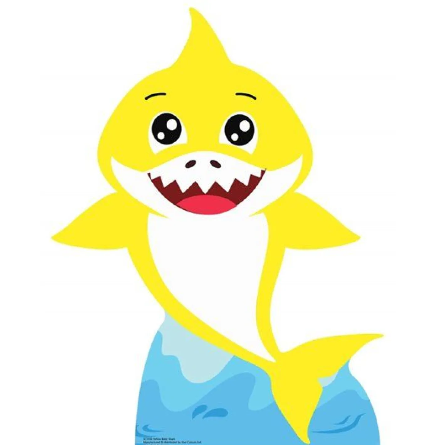 Baby Shark Cardboard Cut Out - 93Cm X 72Cm<Party Delights Discount