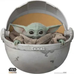 Baby Yoda In Pod (The Mandalorian) Cardboard Cutout - 75Cm X 74Cm<Party Delights Outlet