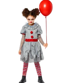 Kids' Party Delights Kids'<Bad Girl Clown - Child And Teen Costume