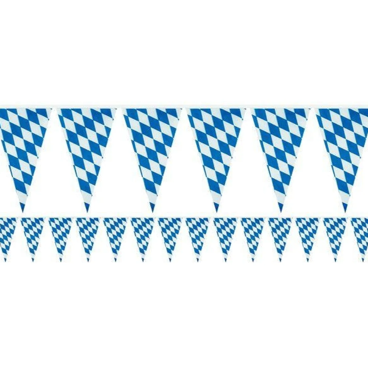 Bavarian Pennant Plastic Bunting - 4M<Party Delights Hot