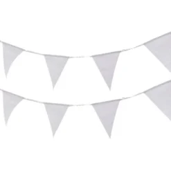 Beautiful Botanics White Fabric Bunting - 5M<Party Delights