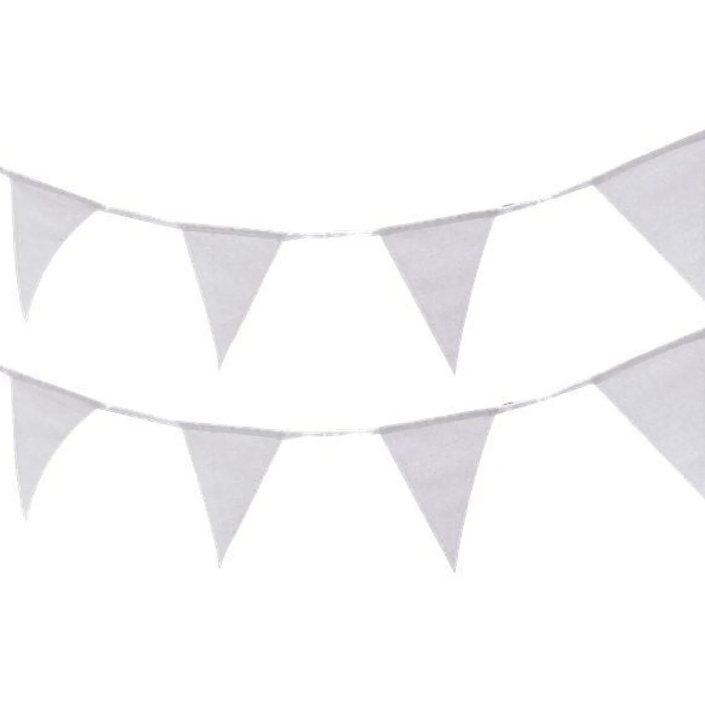 Beautiful Botanics White Fabric Bunting - 5M<Party Delights