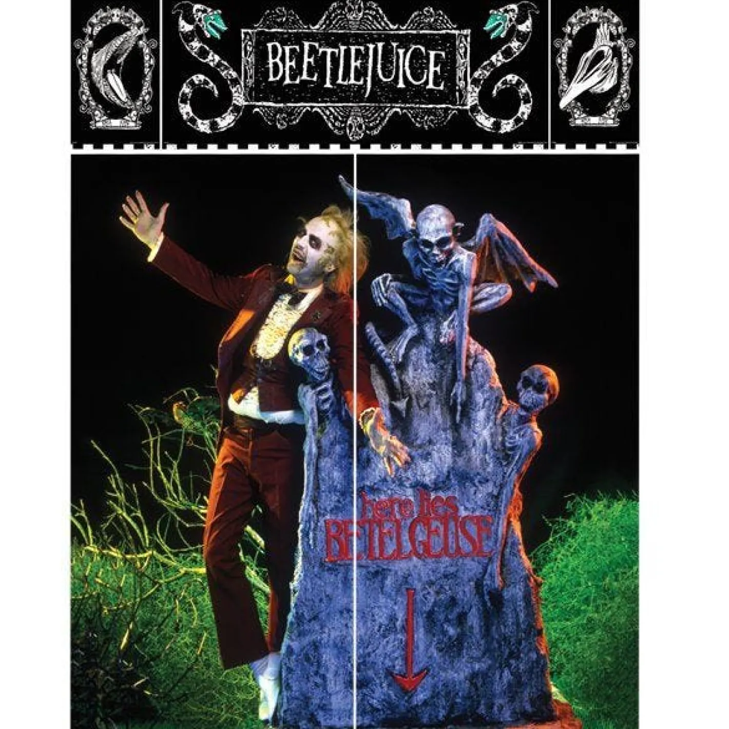 Party Delights Cut Outs & Scene Setters<Beetlejuice Scene Setter