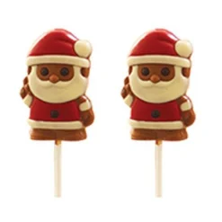 Party Delights Christmas Sweets<Belgian Chocolate Santa Lolly - 30G