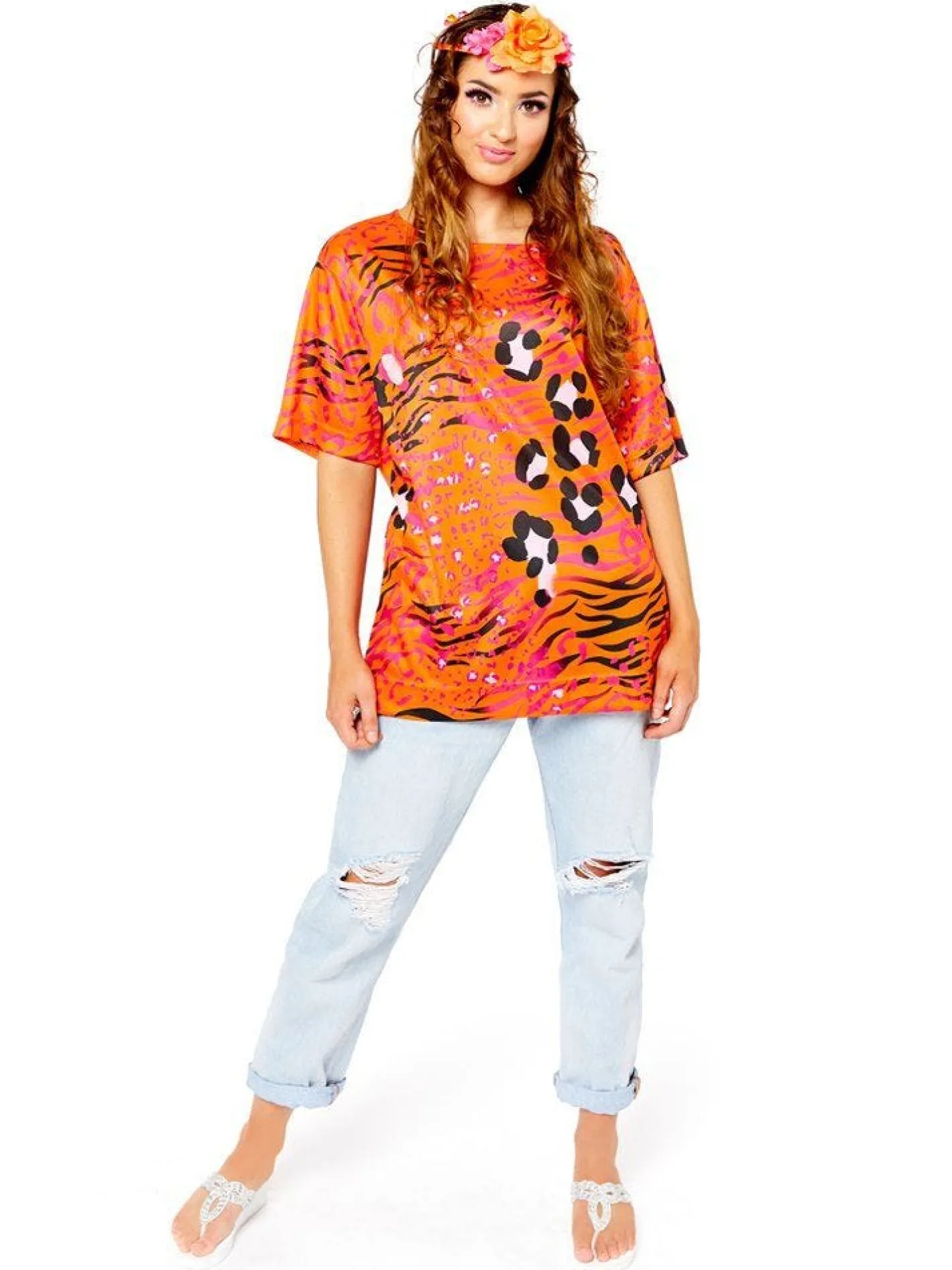 Women's Party Delights Women's<Big Cat Queen - Adult Costume