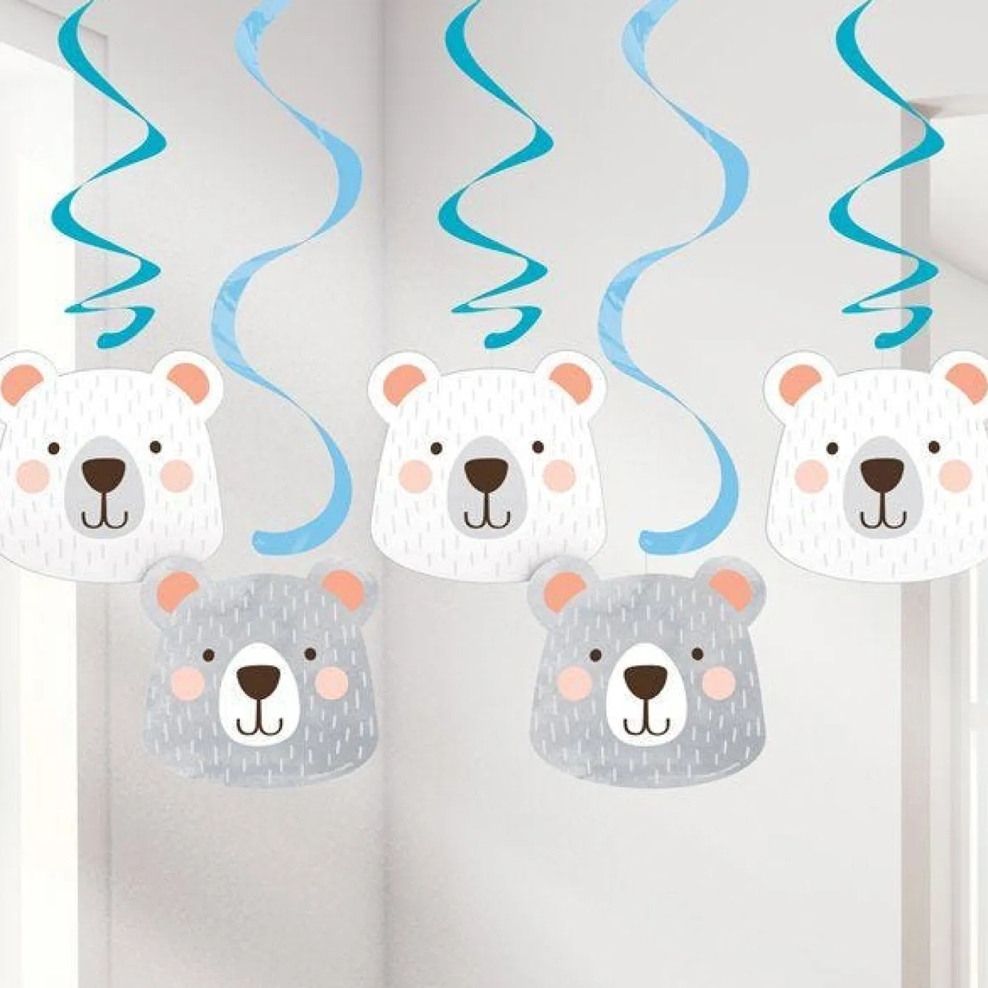 Birthday Bear Dizzy Danglers (5Pk)<Party Delights Hot