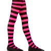 Party Delights Witches<Black & Pink Tights 1-3 Yrs