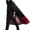 Women's Party Delights Women's<Black & Red Cape - 170Cm