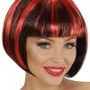 Women's Party Delights Women's<Black & Red Wig