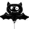 Party Delights Balloons<Black Bat Mini Shape Foil Balloon