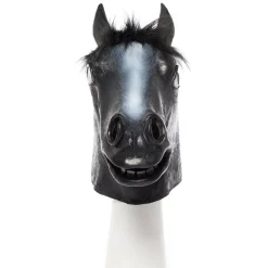 Party Delights Costume Accessories<Black Beauty Horse Rubber Mask