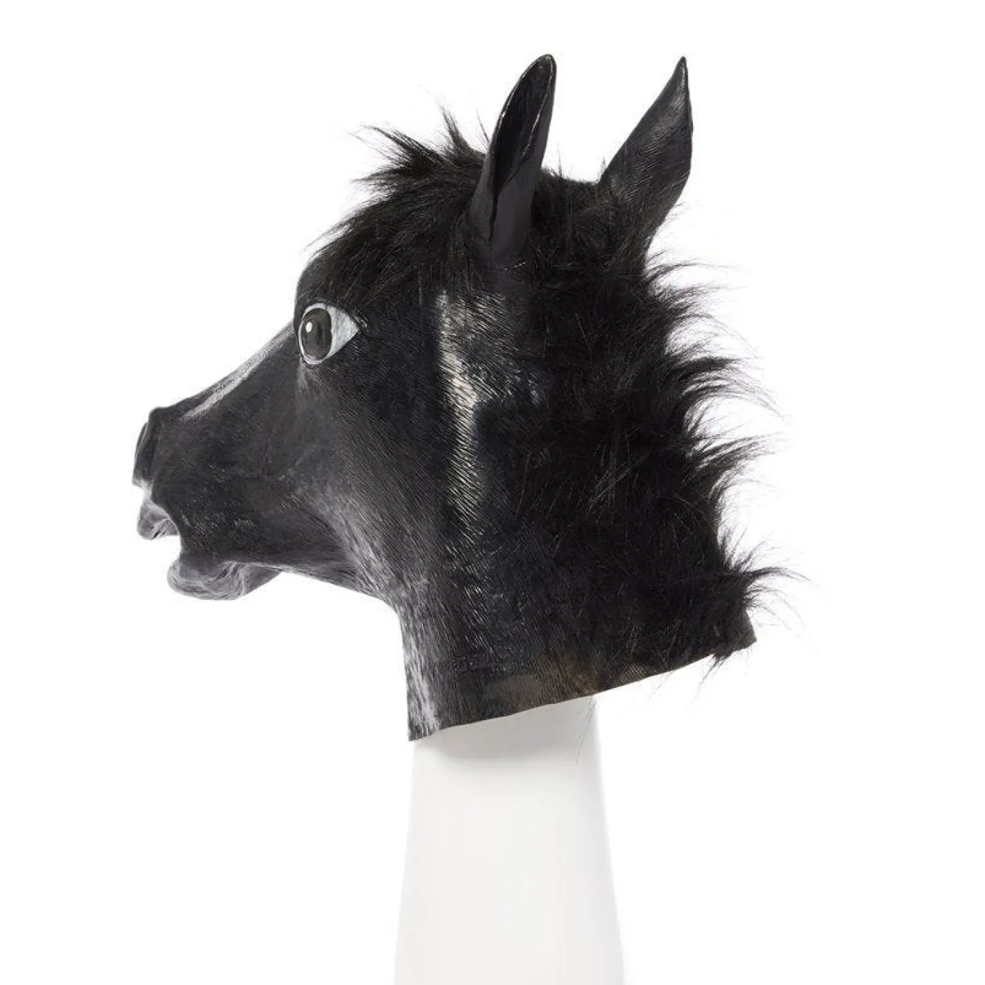 Black Beauty Horse Rubber Mask<Party Delights Hot