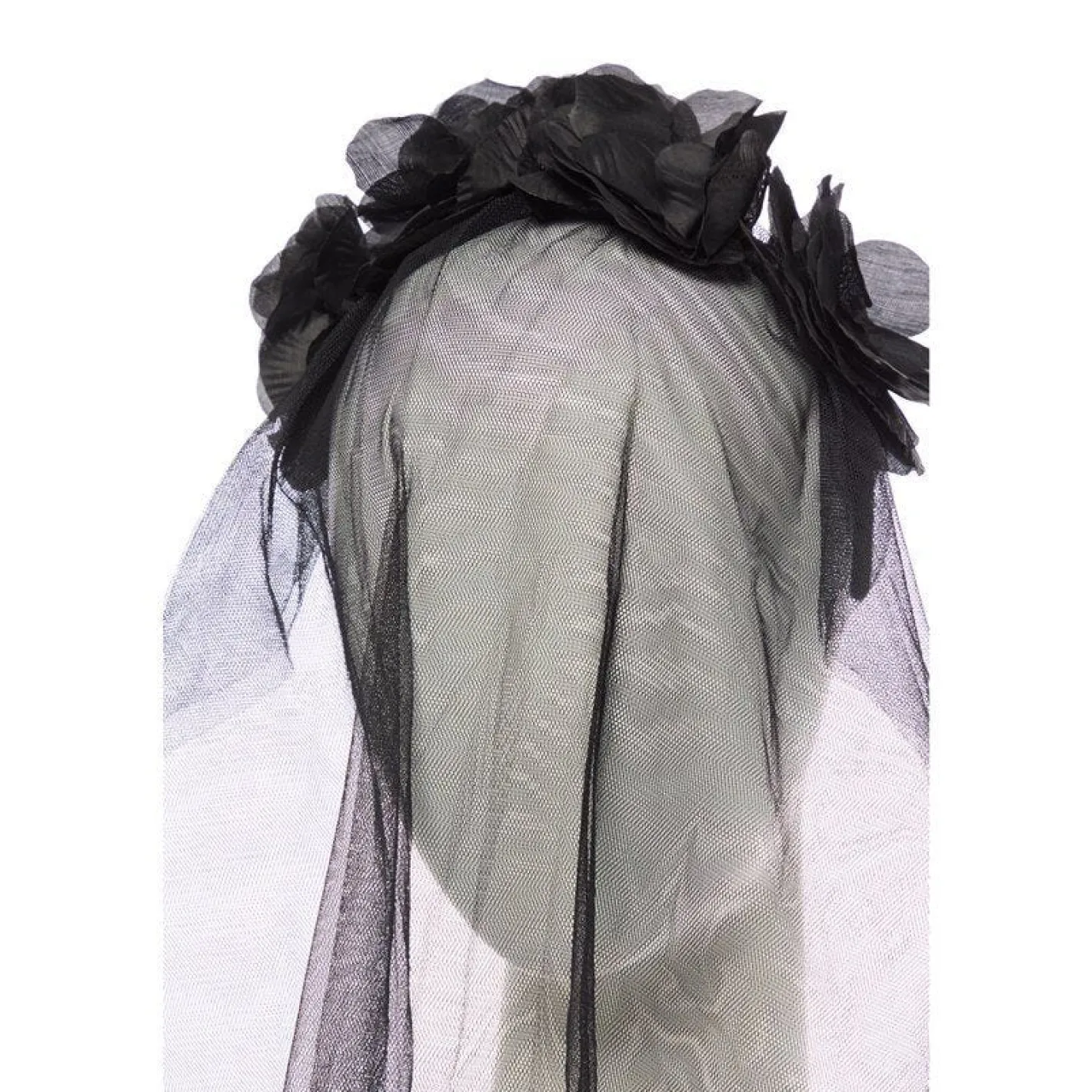 Black Bride Headband<Party Delights Online