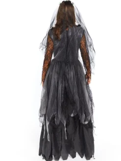 Women's Party Delights Women's<Black Corpse Bride - Adult Costume