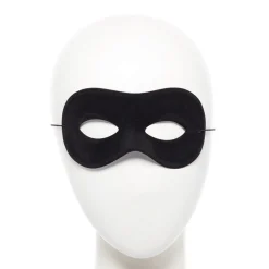 Black Domino Masquerade Mask<Party Delights Clearance