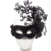 Black Floral Masquerade Mask<Party Delights Hot