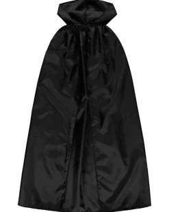 Kids' Party Delights Kids'<Black Hooded Cape - Child