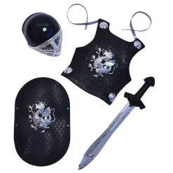 Black Knight Armour Set - Child<Party Delights Outlet