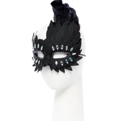 Black Layered Masquerade Mask<Party Delights Best