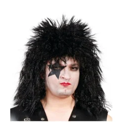 Black Rock Star Wig<Party Delights New
