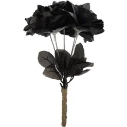 Women's Party Delights Women's<Black Rose Bouquet - 30Cm