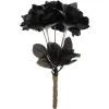 Black Rose Bouquet - 30Cm<Party Delights New