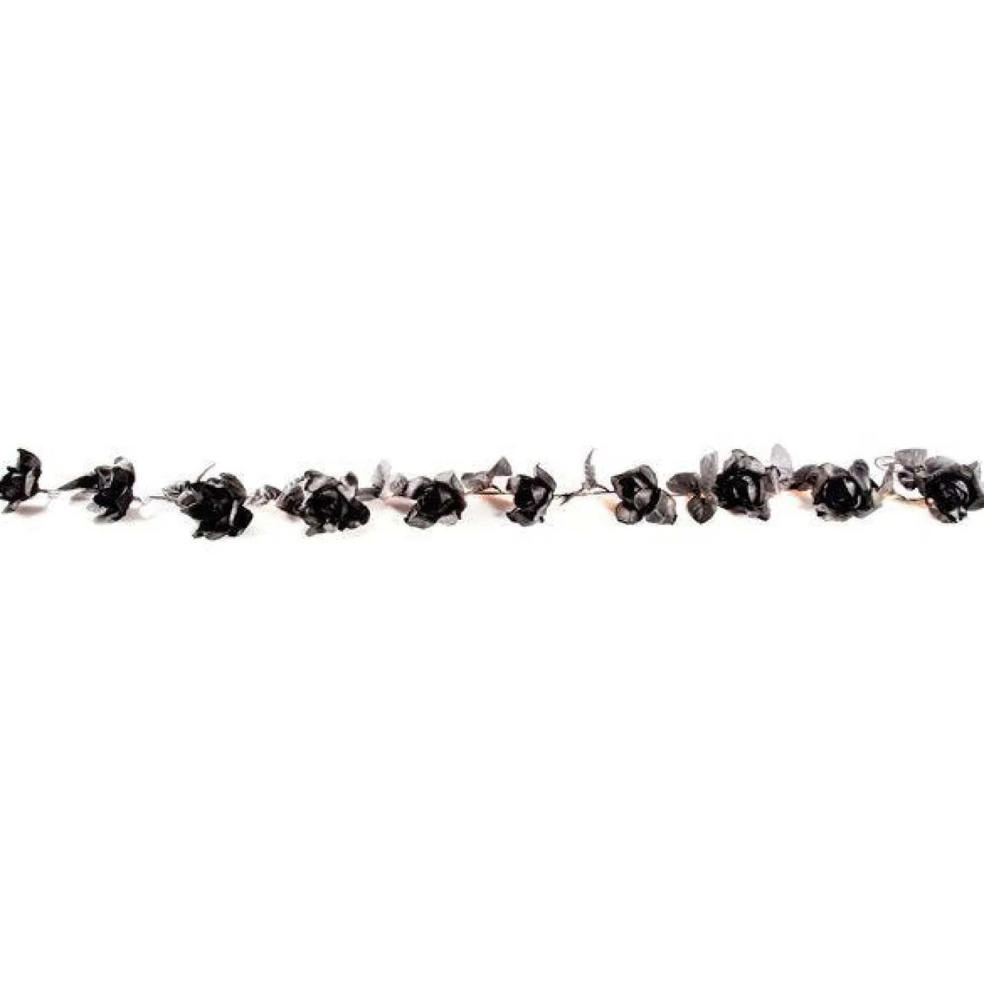 Party Delights Hanging Decorations<Black Rose Led Garland - 1.5M