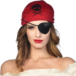 Black Satin Eye Patch<Party Delights New