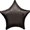 Party Delights Balloons<Black Star Balloon - 19" Foil - Unpackaged
