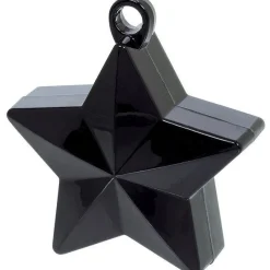Party Delights Balloons<Black Star Balloon Weight - 150G