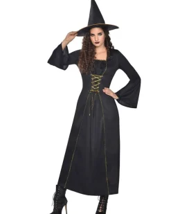Women's Party Delights Women's<Black Witch - Adult Costume