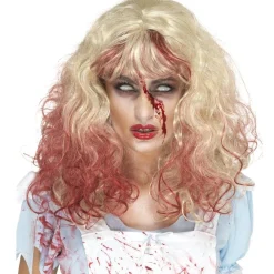 Women's Party Delights Women's<Blonde Bloody Zombie Wig