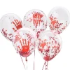 Party Delights Balloons<Bloody Confetti Balloons - 12" Latex (5Pk)