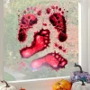 Party Delights Window & Door Decorations<Bloody Foot Window Stickers