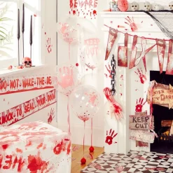 Party Delights Window & Door Decorations<Bloody Hand Window Stickers