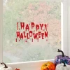 Party Delights Window & Door Decorations<Bloody Happy Halloween Gel Window Cling