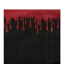 Party Delights Tableware<Bloody Paper Napkins - 33Cm (16Pk)