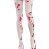 Women's Party Delights Women's<Bloody Tights - Adult One Size