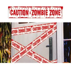 Party Delights Hanging Decorations<Bloody Zombie Tape - 6M
