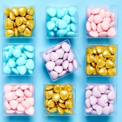 Blue Chocolate Hearts - 1Kg<Party Delights Hot