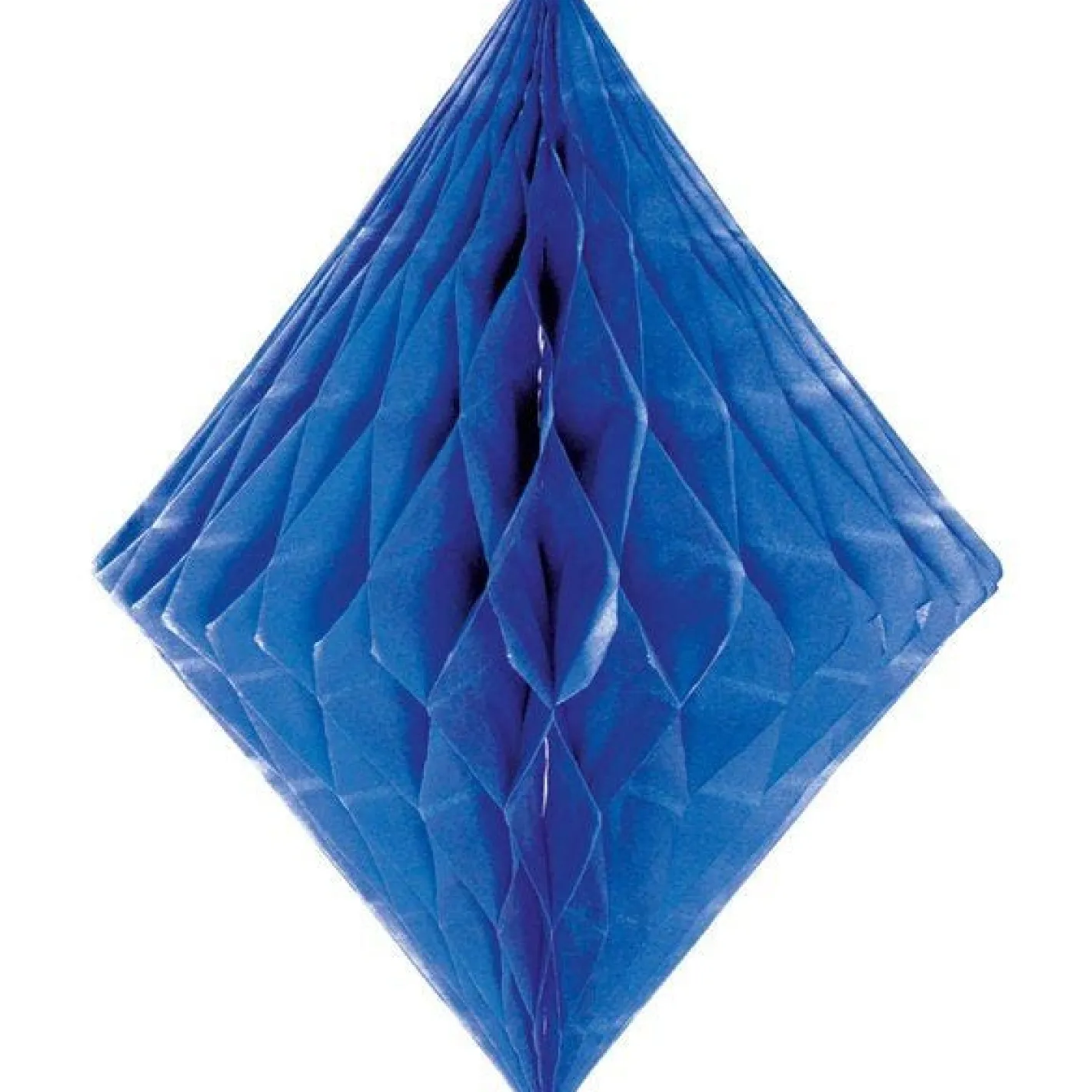 Blue Honeycomb Diamond Decoration - 30Cm<Party Delights